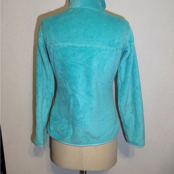 Patagonia teal pullover fleece jacket size small - Picture 6 of 11